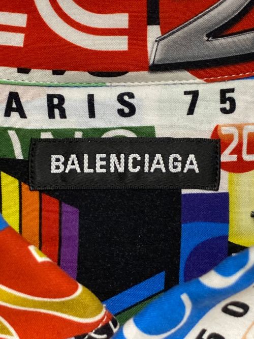 BALENCIAGA（バレンシアガ）BALENCIAGA (バレンシアガ) ボタンダウンシャツ マルチカラー サイズ:39の古着・服飾アイテム