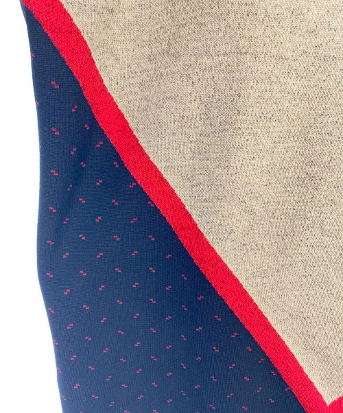 GIVENCHY（ジバンシィ）GIVENCHY (ジバンシィ) モンスター ウール クルーネック ニット ブラウン サイズ:Lの古着・服飾アイテム