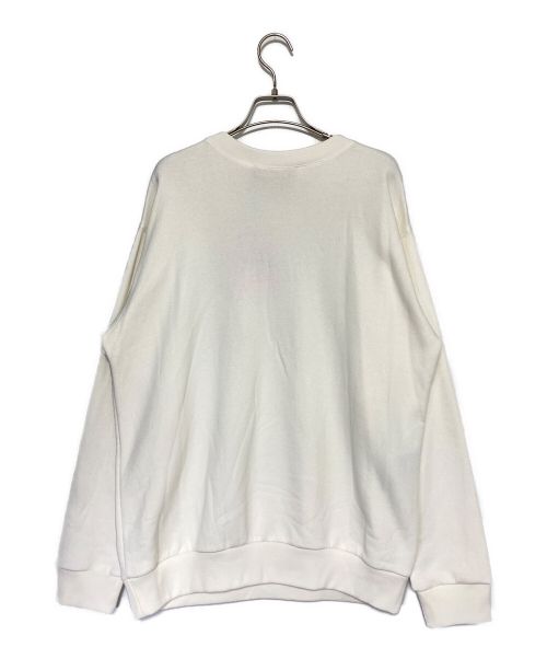 GUCCI（グッチ）GUCCI (グッチ) THE NORTH FACE (ザ ノース フェイス) COTTON SWEATSHIRT アイボリー×ブラウン サイズ:SIZE Sの古着・服飾アイテム