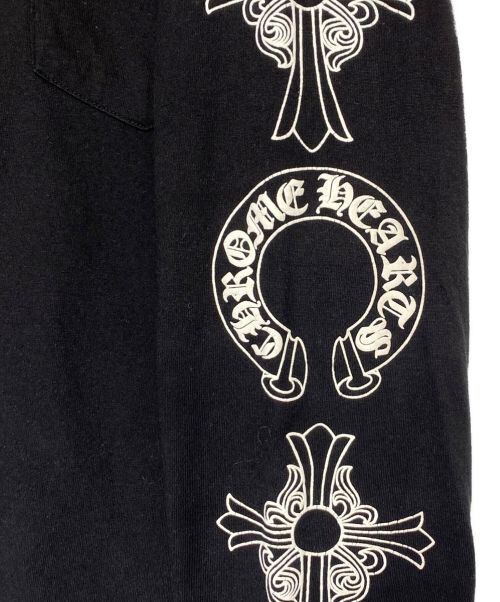 CHROME HEARTS（クロムハーツ）CHROME HEARTS (クロムハーツ) ロングスリーブTシャツ ブラック サイズ:SIZE XLの古着・服飾アイテム