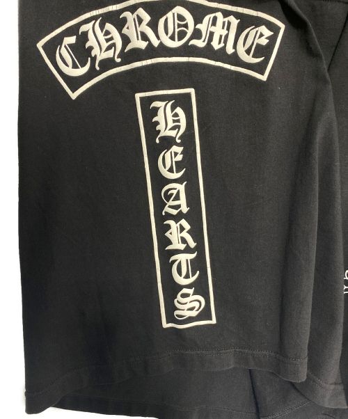 CHROME HEARTS（クロムハーツ）CHROME HEARTS (クロムハーツ) ロングスリーブTシャツ ブラック サイズ:SIZE XLの古着・服飾アイテム
