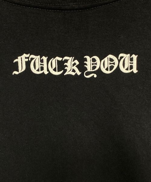 CHROME HEARTS（クロムハーツ）CHROME HEARTS (クロムハーツ) ロングスリーブTシャツ ブラック サイズ:SIZE XLの古着・服飾アイテム