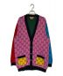 GUCCI（グッチ）の古着「GG柄カーディガン」｜マルチカラー