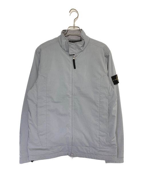 STONE ISLAND（ストーンアイランド）STONE ISLAND (ストーンアイランド) Soft Shell Zip-up Jacket グレー サイズ:Sの古着・服飾アイテム