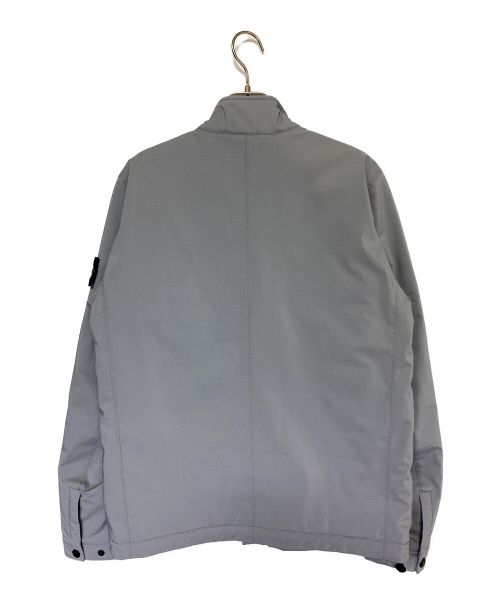 STONE ISLAND（ストーンアイランド）STONE ISLAND (ストーンアイランド) Soft Shell Zip-up Jacket グレー サイズ:Sの古着・服飾アイテム