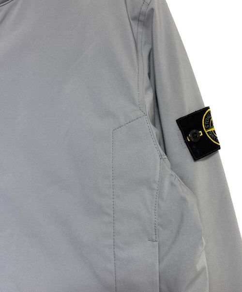 STONE ISLAND（ストーンアイランド）STONE ISLAND (ストーンアイランド) Soft Shell Zip-up Jacket グレー サイズ:Sの古着・服飾アイテム
