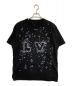 LOUIS VUITTON（ルイ ヴィトン）の古着「LVロゴ刺繍Tシャツ」｜ブラック
