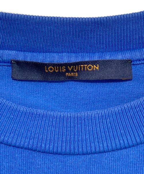 LOUIS VUITTON（ルイ ヴィトン）LOUIS VUITTON (ルイ ヴィトン) インサイドアウトTシャツ ブルー サイズ:Sの古着・服飾アイテム