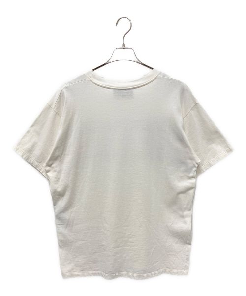 GUCCI（グッチ）GUCCI (グッチ) インターロッキングG ストライプ プリント Tシャツ アイボリー サイズ:Sの古着・服飾アイテム
