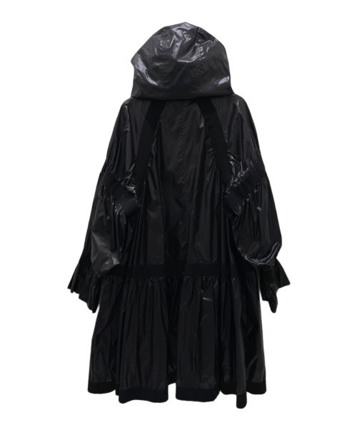 CHANEL（シャネル）CHANEL (シャネル) ナイロンギャザーコート ブラック サイズ:36の古着・服飾アイテム