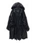 中古・古着 CHANEL (シャネル) ナイロンギャザーコート ブラック サイズ:36：270000円