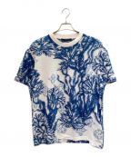 LOUIS VUITTONルイ ヴィトン）の古着「23AW グラフィック モノグラム Tシャツ」｜ホワイトブルー
