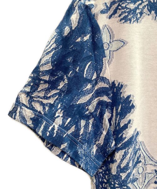 LOUIS VUITTON（ルイ ヴィトン）LOUIS VUITTON (ルイ ヴィトン) 23AW グラフィック モノグラム Tシャツ ホワイトブルー サイズ:Mの古着・服飾アイテム