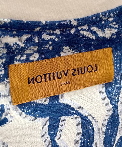 LOUIS VUITTON（ルイ ヴィトン）LOUIS VUITTON (ルイ ヴィトン) 23AW グラフィック モノグラム Tシャツ ホワイトブルー サイズ:Mの古着・服飾アイテム