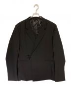 GIVENCHYジバンシィ）の古着「Uロックジャケット トリコティンウール」｜ブラック