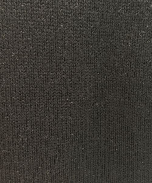 FENDI（フェンディ）FENDI (フェンディ) フロントロゴクルーネックニット ブラック サイズ:48の古着・服飾アイテム