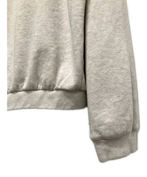 Christian Dior（クリスチャン ディオール）Christian Dior (クリスチャン ディオール) ERL (イーアールエル) ERL LOGO GLITTER EMBROIDERED HOODIE グレー サイズ:Sの古着・服飾アイテム