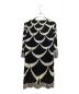 DIANE VON FURSTENBERG (ダイアンフォンファステンバーグ) ワンピース ホワイト×ブラック サイズ:4：3000円