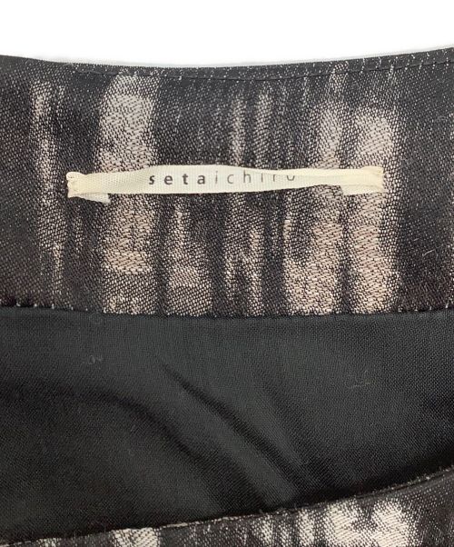 SETA ICHIRO（セタイチロウ）SETA ICHIRO (セタイチロウ) ワンピース ブラック サイズ:38の古着・服飾アイテム