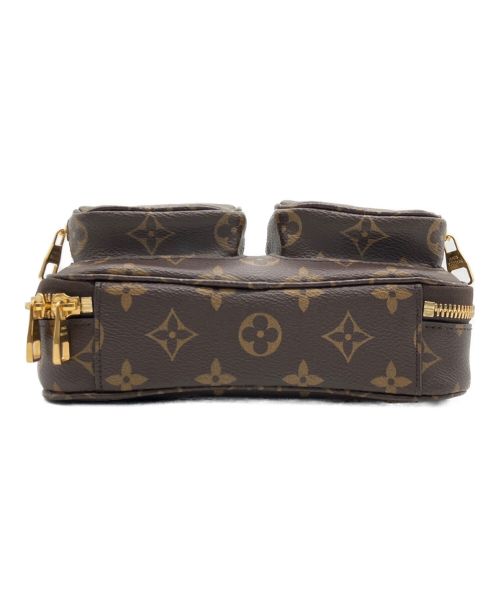 LOUIS VUITTON（ルイ ヴィトン）LOUIS VUITTON (ルイ ヴィトン) ユーティリティー・クロスボディ/ショルダーバッグ ブラウンの古着・服飾アイテム