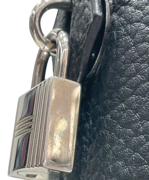 HERMES（エルメス）HERMES (エルメス) ボリード37 ブラックの古着・服飾アイテム