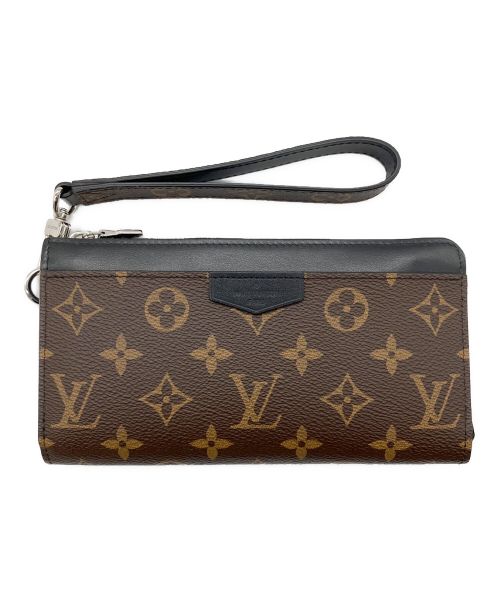 LOUIS VUITTON（ルイ ヴィトン）LOUIS VUITTON (ルイ ヴィトン) ジッピードラゴンヌ/ロングウォレット ブラウンの古着・服飾アイテム