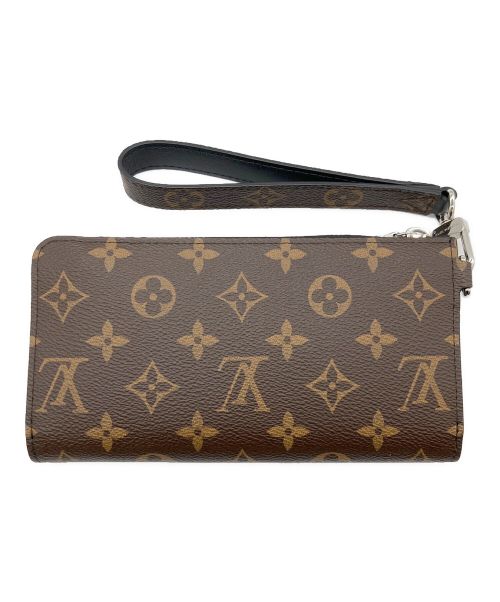 LOUIS VUITTON（ルイ ヴィトン）LOUIS VUITTON (ルイ ヴィトン) ジッピードラゴンヌ/ロングウォレット ブラウンの古着・服飾アイテム