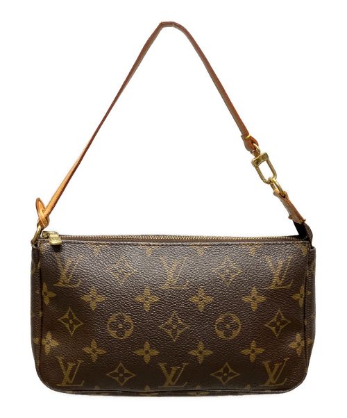 LOUIS VUITTON（ルイ ヴィトン）LOUIS VUITTON (ルイ ヴィトン) ポシェット・アクセソワール/ポーチ ブラウンの古着・服飾アイテム