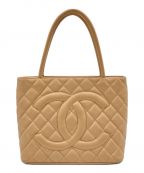 CHANELシャネル）の古着「復刻トート/トートバッグ」｜ベージュ
