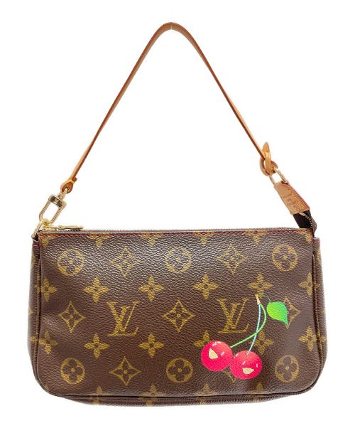 LOUIS VUITTON（ルイ ヴィトン）LOUIS VUITTON (ルイ ヴィトン) ポシェット・アクセソワール ブラウンの古着・服飾アイテム