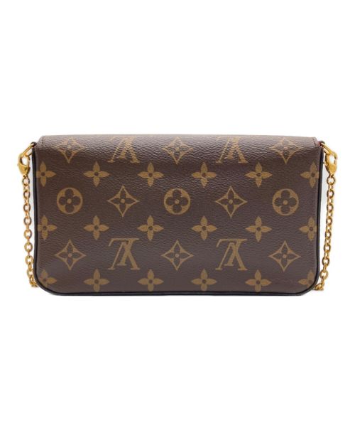 LOUIS VUITTON（ルイ ヴィトン）LOUIS VUITTON (ルイ ヴィトン) ポシェットフェリシー/ショルダーポーチ ブラウン サイズ:-の古着・服飾アイテム