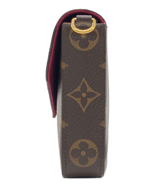 LOUIS VUITTON（ルイ ヴィトン）LOUIS VUITTON (ルイ ヴィトン) ポシェットフェリシー/ショルダーポーチ ブラウン サイズ:-の古着・服飾アイテム