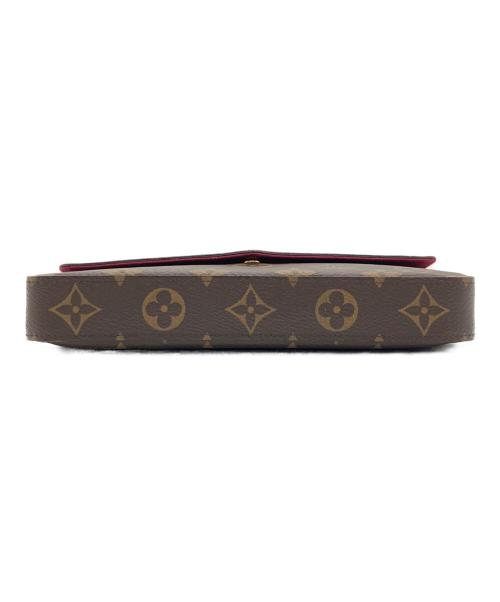 LOUIS VUITTON（ルイ ヴィトン）LOUIS VUITTON (ルイ ヴィトン) ポシェットフェリシー/ショルダーポーチ ブラウン サイズ:-の古着・服飾アイテム