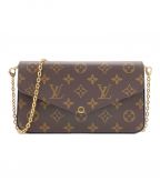 LOUIS VUITTONルイ ヴィトン）の古着「ポシェット・フェリシー/ショルダーポーチ」｜ブラウン
