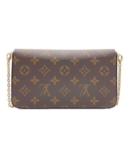 LOUIS VUITTON（ルイ ヴィトン）LOUIS VUITTON (ルイ ヴィトン) ポシェット・フェリシー/ショルダーポーチ ブラウンの古着・服飾アイテム