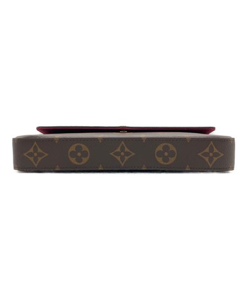 LOUIS VUITTON（ルイ ヴィトン）LOUIS VUITTON (ルイ ヴィトン) ポシェット・フェリシー/ショルダーポーチ ブラウンの古着・服飾アイテム