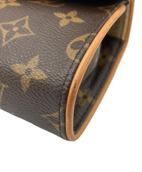 LOUIS VUITTON（ルイ ヴィトン）LOUIS VUITTON (ルイ ヴィトン) ポシェットフロランティーヌ/ショルダーポーチ ブラウンの古着・服飾アイテム