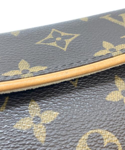 LOUIS VUITTON（ルイ ヴィトン）LOUIS VUITTON (ルイ ヴィトン) ポシェットフロランティーヌ/ショルダーポーチ ブラウンの古着・服飾アイテム