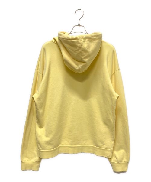 CELINE（セリーヌ）CELINE (セリーヌ) ロゴプルオーバーパーカー イエロー サイズ:XLの古着・服飾アイテム