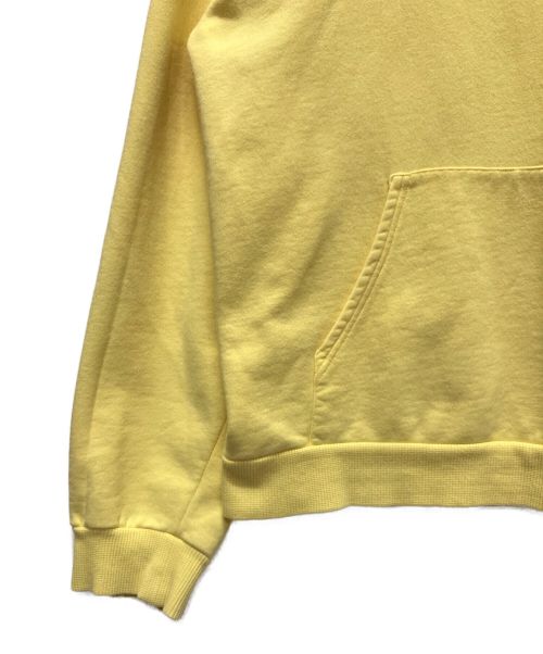CELINE（セリーヌ）CELINE (セリーヌ) ロゴプルオーバーパーカー イエロー サイズ:XLの古着・服飾アイテム