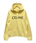 CELINE（セリーヌ）の古着「ロゴプルオーバーパーカー」｜イエロー