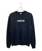 LOEWEロエベ）の古着「エンブロイダリー スウェットシャツ」｜ブラック