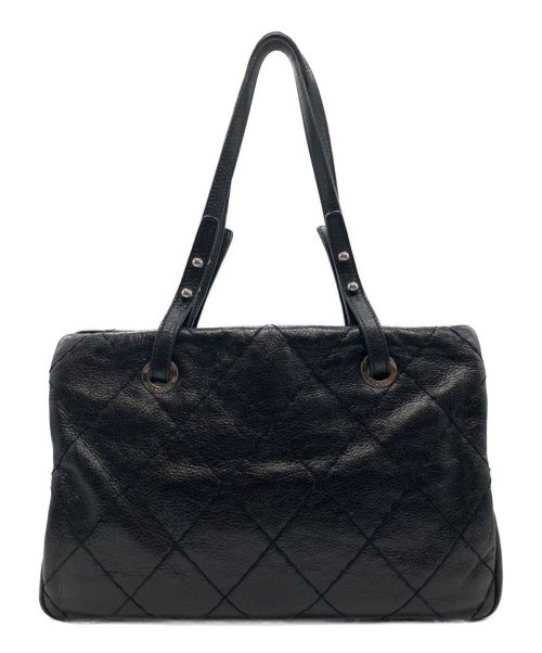 CHANEL（シャネル）CHANEL (シャネル) オンザロード/ショルダートート ブラック サイズ:-の古着・服飾アイテム