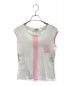 CHANEL（シャネル）の古着「Cotton Sleeveless Knit」｜ホワイト×ピンク