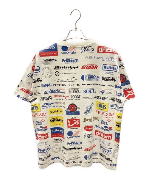 LOUIS VUITTON（ルイ ヴィトン）LOUIS VUITTON (ルイ ヴィトン) オールオーバーロゴプリントTシャツ ホワイト サイズ:Lの古着・服飾アイテム