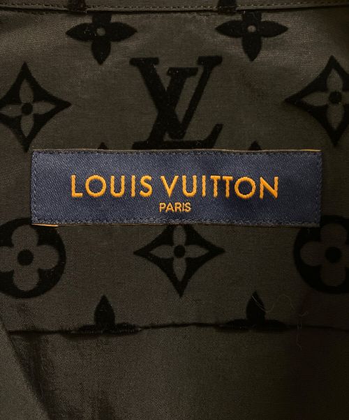 LOUIS VUITTON（ルイ ヴィトン）LOUIS VUITTON (ルイ ヴィトン) モノグラムシャツ ブラック サイズ:Sの古着・服飾アイテム