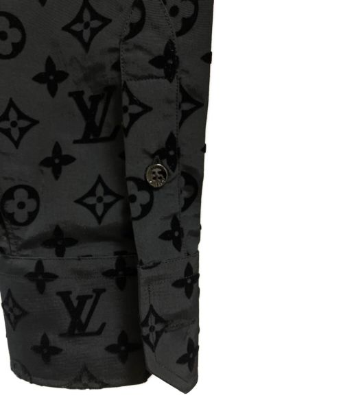 LOUIS VUITTON（ルイ ヴィトン）LOUIS VUITTON (ルイ ヴィトン) モノグラムシャツ ブラック サイズ:Sの古着・服飾アイテム