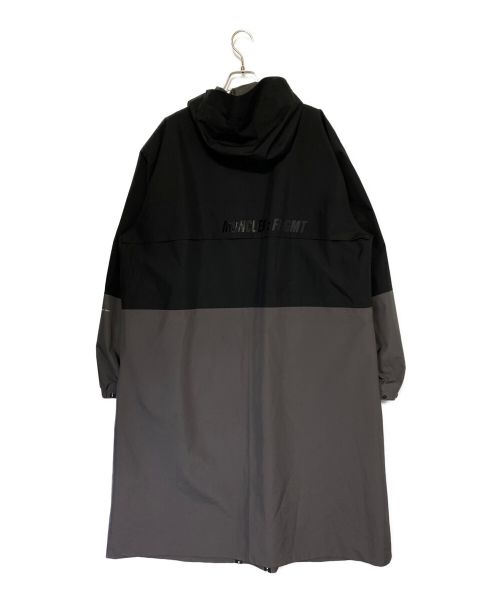 MONCLER GENIUS（モンクレール ジーニアス）MONCLER GENIUS (モンクレール ジーニアス) FRAGMENT (フラッグメント) Nembus Coat グレー×ブラック サイズ:SIZE 3の古着・服飾アイテム