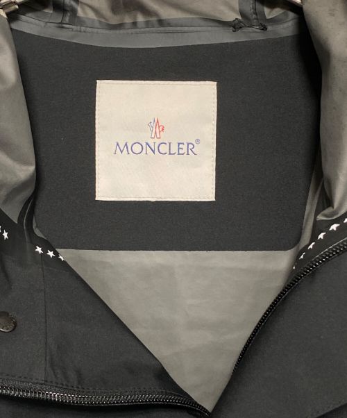 MONCLER GENIUS（モンクレール ジーニアス）MONCLER GENIUS (モンクレール ジーニアス) FRAGMENT (フラッグメント) Nembus Coat グレー×ブラック サイズ:SIZE 3の古着・服飾アイテム