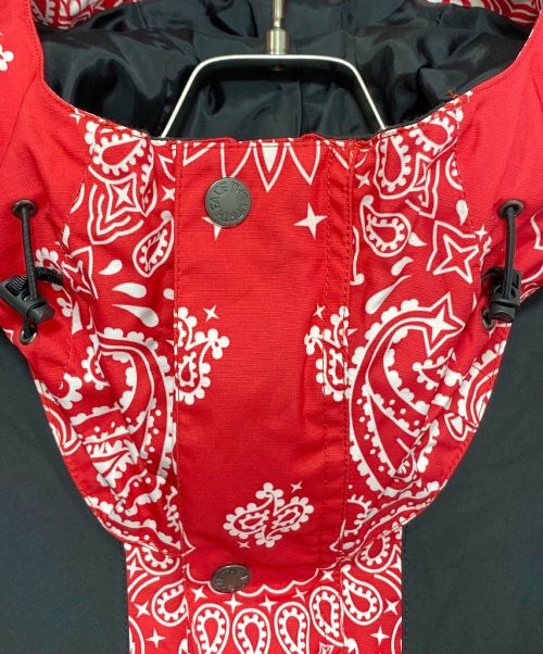 SUPREME（シュプリーム）SUPREME (シュプリーム) BANDANA MOUNTAIN PARKA レッド サイズ:Mの古着・服飾アイテム